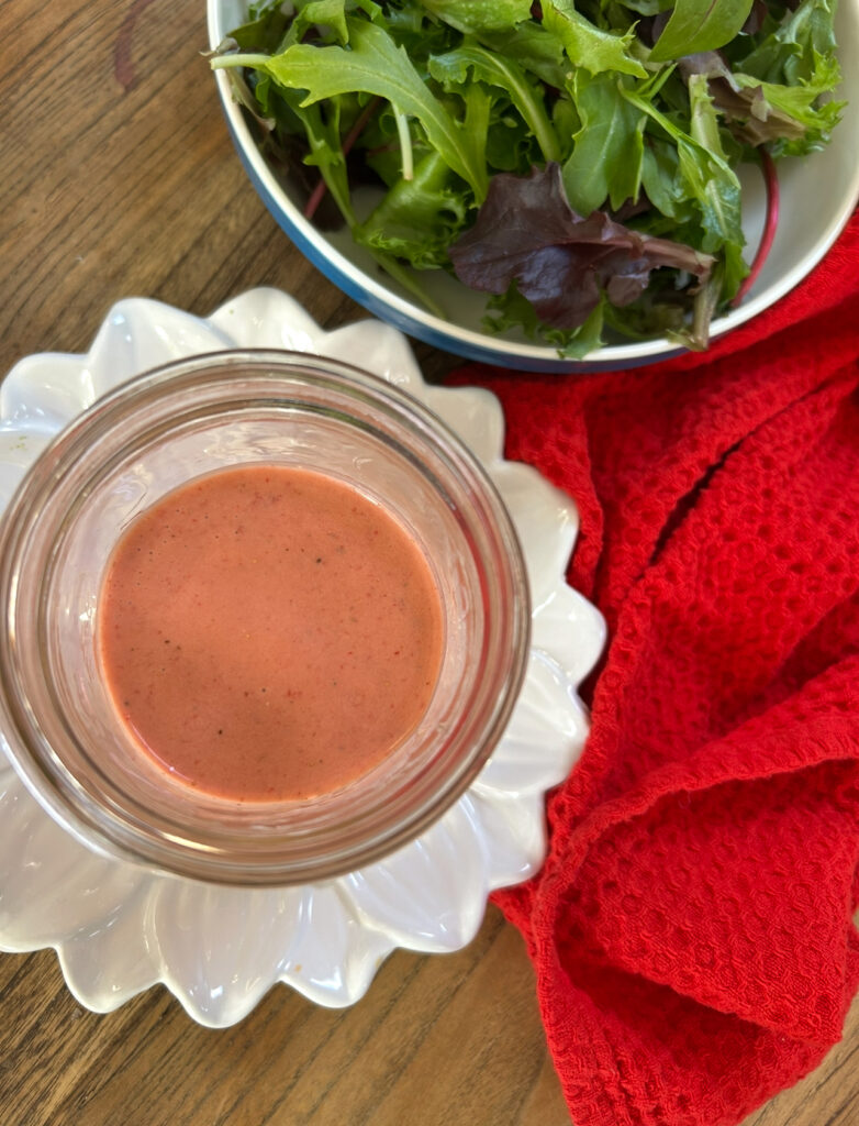 Fresh strawberry vinaigrette recipe