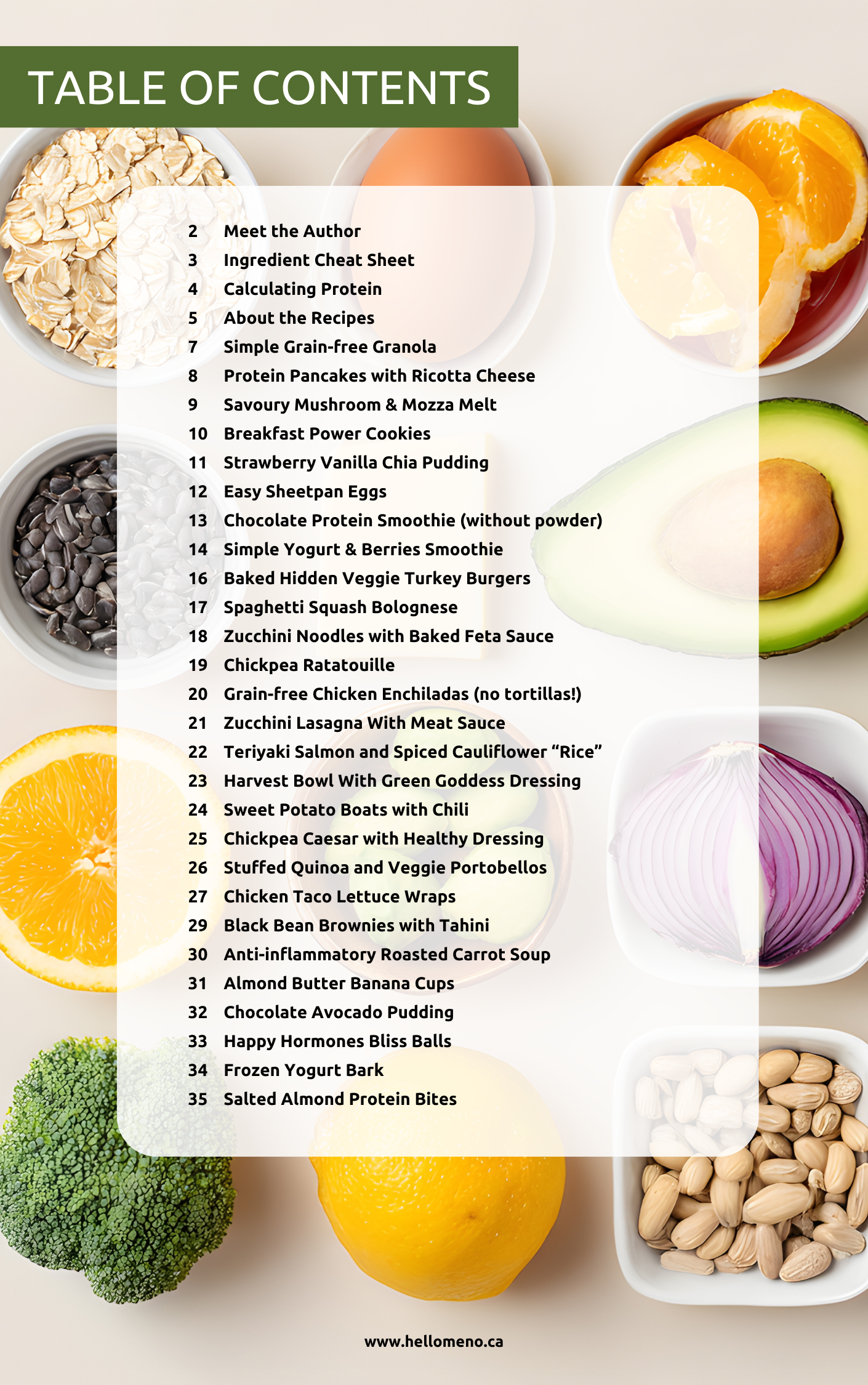 Meno Menu Recipe eBook | Healthy Comfort Food Edition - Image 2